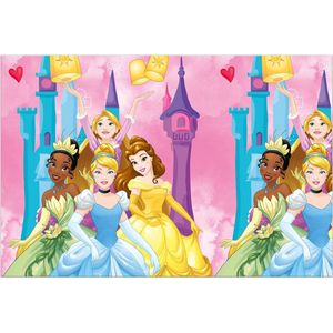 Vegaoo - Plastic tafelkleed Disney-prinsessen 120x180 cm