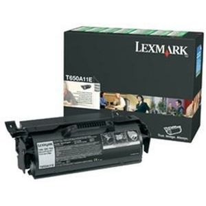 Toner Lexmark T650A11E Black