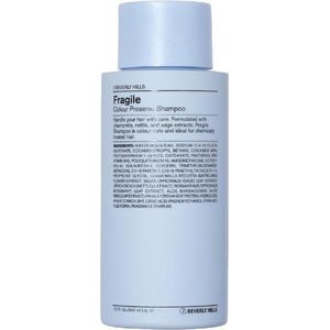 J Beverly Hills Blue Fragile Shampoo 340 ml - Normale shampoo vrouwen - Voor Alle haartypes