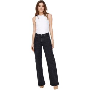 Only Jeans Onljuicy Hw Wide Leg Rea244 Noos 15235241 Black Denim/nas244 Dames Maat - W24 X L30