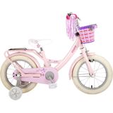 Volare Ashley Kinderfiets - Meisjes - 14 inch - Roze - 95% afgemonteerd