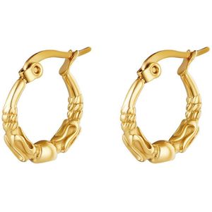 Hoops bali gold