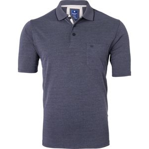 Redmond regular fit poloshirt - antraciet melange - Maat: 3XL