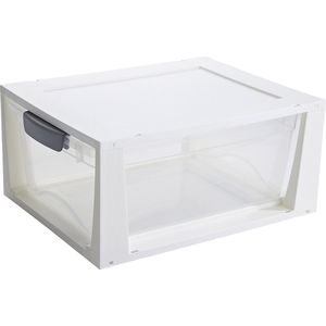 Sunware - Omega ladekastje 11L transparant wit - 37,5 x 29,5 x 17,5 cm