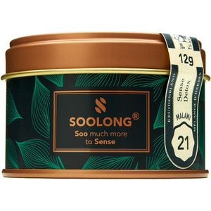 Soolong Sense Malawi Nr21 Detox Thee - Fris & Kruidig - Munt, Citroengras & Kruiden - Duurzame Losse Thee - Kruidenthee uit Malawi - Blik 12gram