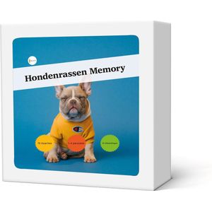 Honden Memory kaartspel - Hondenrassen - Honden Memoryspel - Educatief Kaartspel - 70 stuks