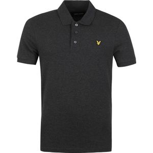 Lyle and Scott - Polo Charcoal - - Heren Poloshirt Maat S