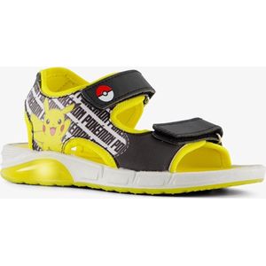 Pokemon jongens sandalen pikachu met lichtjes - Geel - Maat 26