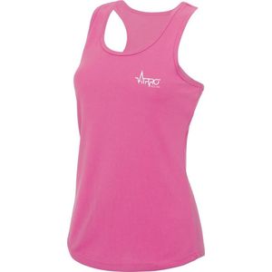 FitProWear Sporthemd Roze Maat XS - Dames - Sportkleding - Polyester - Hemden - Mouwloos -