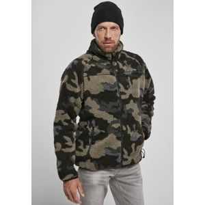 Brandit Teddyfleece Jacket Dark Camo Fleece Jas Heren