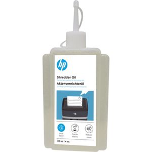 HP Papierversnipperaar olie - 120 ml - Afsluitbare doseerfles - Plantaardig smeermiddel voor shredder