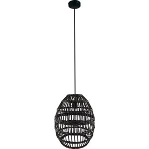 DKNC - Hanglamp Aura - 37x37x45cm - Zwart