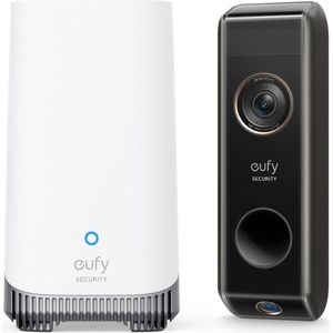 Eufy by Anker HomeBase 3 + Video Deurbel Dual 2 Pro - Draadloos - Dubbele camera - Bundelvoordeel
