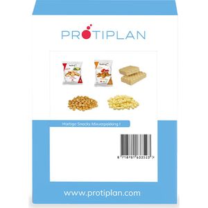 Protiplan | Hartige Snacks Mixverpakking I | 5 porties | Low carb snack | Snel afvallen zonder hongergevoel!