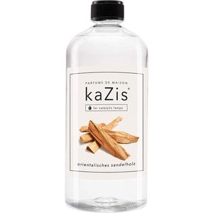 KAZIS Sandelwood - 1000 ml huisparfum navulling - geschikt voor LampAir, Ashleigh & Burwood en Lampe Berger