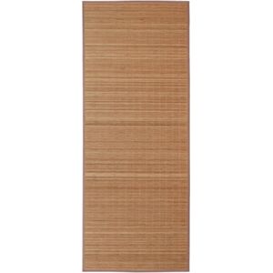 vidaXL-Tapijt-rechthoekig-80x300-cm-bamboe-bruin