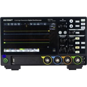 VOLTCRAFT DOV704 Digitale oscilloscoop 70 MHz 4-kanaals 1.25 GSa/s 50 Mpts 12 Bit Digitaal geheugen (DSO) 1 stuk(s)