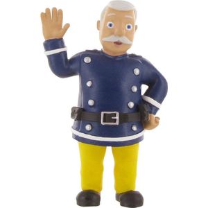 Comansi Speelfiguur Fireman Sam: Steele 8 Cm Blauw/geel