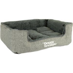 Doggy Bagg Snuggle Lichtgrijs L 80 x 65 x 23 cm - Hond