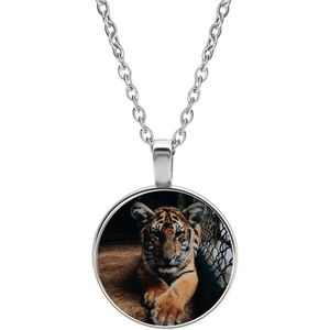 Ketting Glas - Tijger