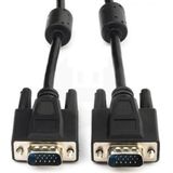 Premium VGA monitor kabel met ferriet kernen - CCS aders / zwart - 3 meter