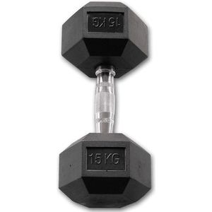 Body-Solid Hexagon Rubber Dumbbell set