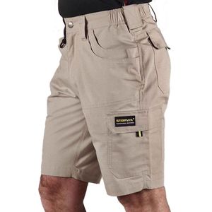 STØRVIK Ron Ripstop Korte Werkbroek Heren - Ademend Werkshort - Lichtgewicht Werkbermuda - Werk Short - Maat 3XL - Khaki