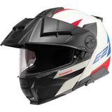 Schuberth E2 Defender White Blue Modular Helmet XL - Maat XL - Helm