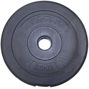 Focus Fitness - Halterschijf 30 mm - kunststof - 1 x 2.5 kg