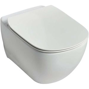 Ideal Standard Tesi - Hangend toilet met wc bril, AquaBlade, wit T354701