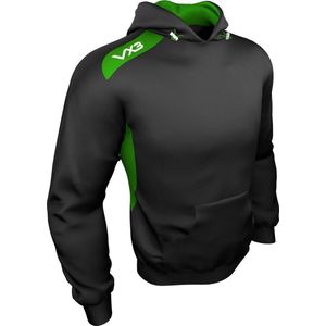Team Tech hoodie Black/Emerald 3XL
