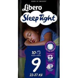 6x LIBERO SLEEP TIGHT 9 (22-37KG) - 10st/pak