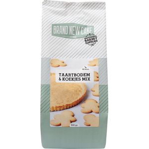 BrandNewCake Taartbodem en Koekjes-mix 500g