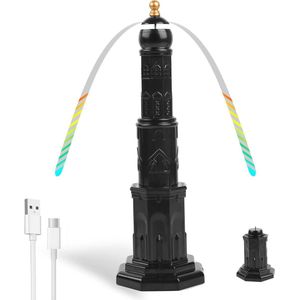 Opvouwbare USB C Vliegenwerende Ventilator voor Tafel - Insectenafweer voor Buiten en Binnen - Geluidsloos en Draagbaar - 15 Uur Gebruik