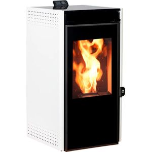 Pelletkachel Ecoforest Moon II 7,5 kw A+ Wit