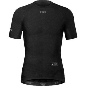 Gobik Winter Merino T-shirt Met Korte Mouwen Zwart M Man