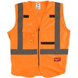 Milwaukee Hi-vis Veiligheidshesje Klasse 2 Oranje - 2XL/3XL - 4932471894