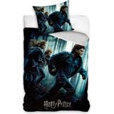 Harry Potter Dekbedovertrek Run - Kinderdekbedovertrek - 1Persoons Dekbed - 140x200 cm