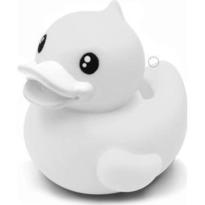 Bduck Spaarpot Eend Leuk Om Geld te Sparen Grappig Kids - Wit 9.5 cm