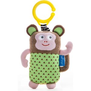 Taf Toys Zachte knuffel Marco de Aap met ophang ring - 0 - 24 mnd