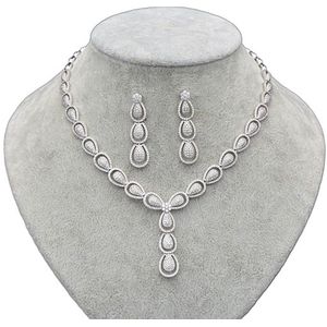 N3 Collecties Mode Zirconia Kwaliteit Ketting Sieraden Set