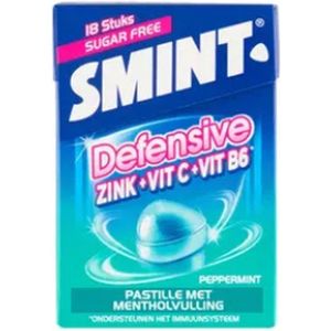 Smint Defensive Peppermint Doosje - (10 x 18 stuks)