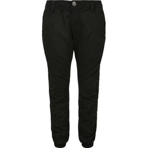 Kinderen - Jongens - Boys Stretch Jogging Pants zwart