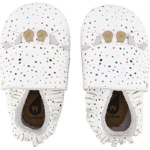 Bobux Soft Soles - Baby Slofjes Leer - Freckles White - Maat 22