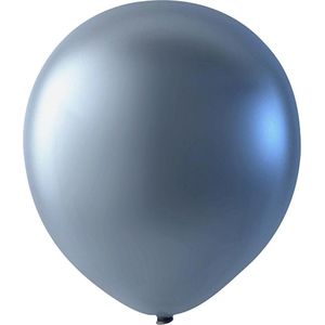 Ballonnen, rond, d 23 cm, zilver, 8 stuk/ 1 doos