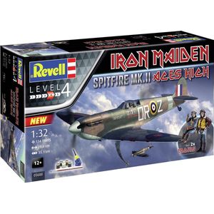 1:32 Revell 05688 Spitfire Mk.II ""Aces High"" Iron Maiden - Gift Set Plastic Modelbouwpakket