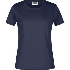 James And Nicholson Dames/dames Basic T-Shirt (Marine)