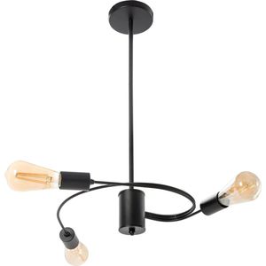 TooLight APP740-3CP Hanglamp - E27 - 3 Lichtpunten - Zwart