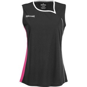 Spalding 4Her 2 Basketbalshirt Dames - Black / Pink / White | Maat: 32