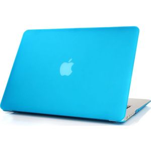 Mobigear Laptophoes geschikt voor Apple MacBook Air 13 Inch (2010-2019) Hoes Hardshell Laptopcover MacBook Case | Mobigear Matte - Blauw - Model A1369 / A1466